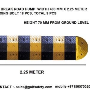 Supplier of Speed Bump 1000 x 340 x 50mm in UAE