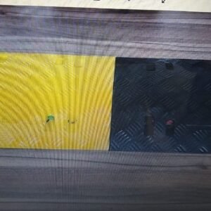 Supplier of Rubber Road Hump Yellow/Black 500 x 400 x 50mm in UAE