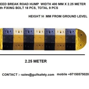 ROAD HUMP 50 MM CHINA ABS